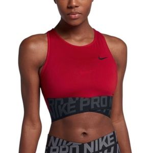 Nike Pro Women's Intertwist Cropped Tank Top L